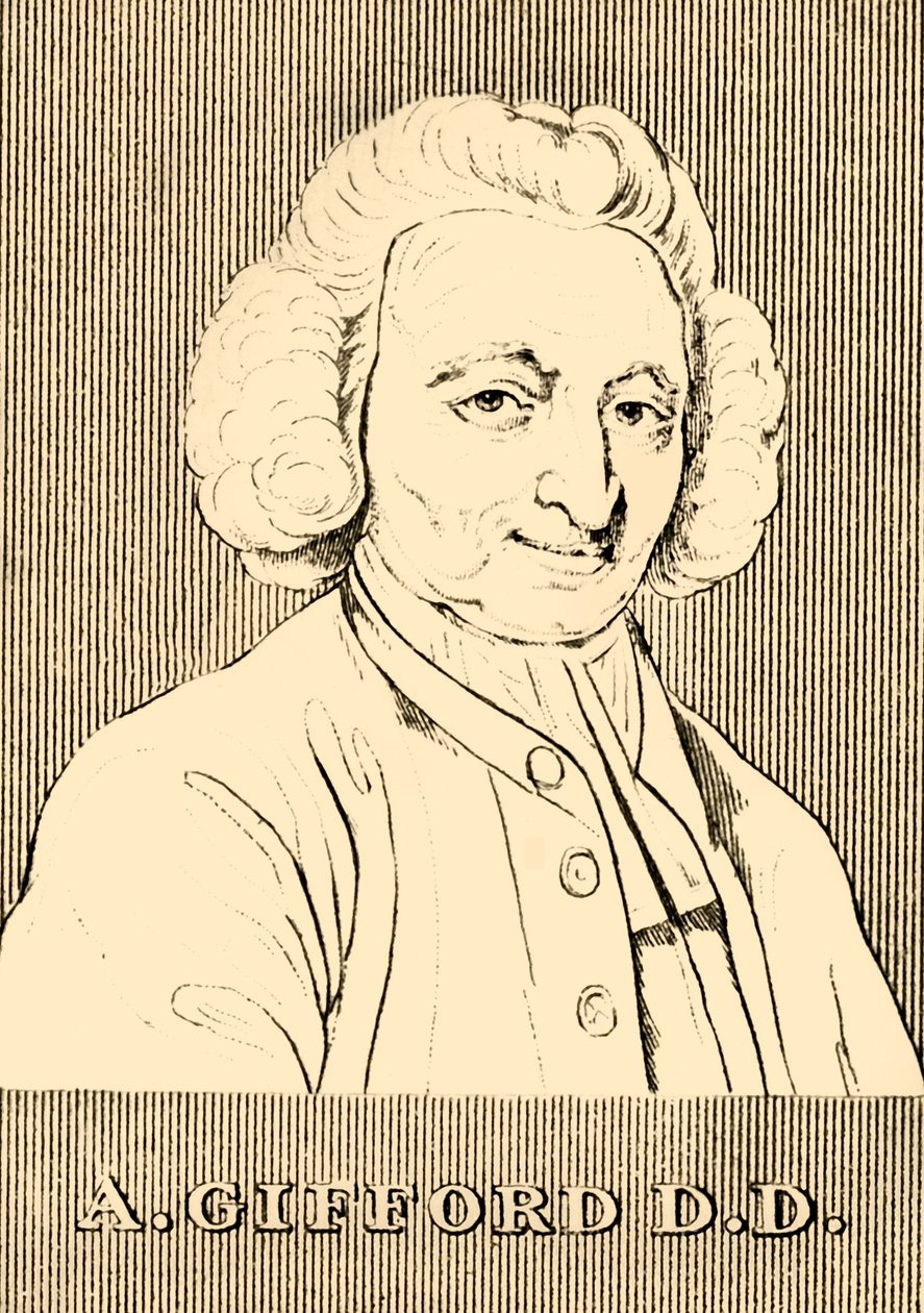 A. Gifford D.D., 1700-1784, 1830 da Unbekannt