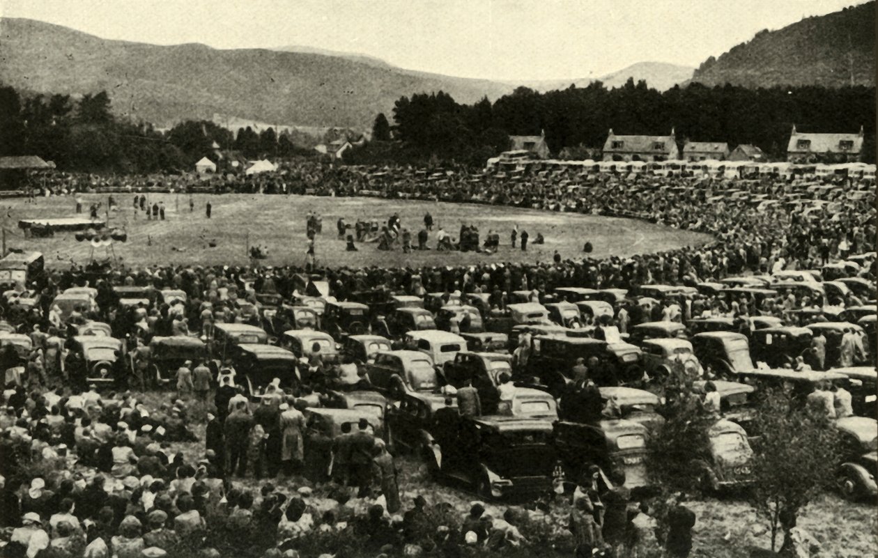 Un raduno delle Highland a Braemar, c1948 da Unbekannt