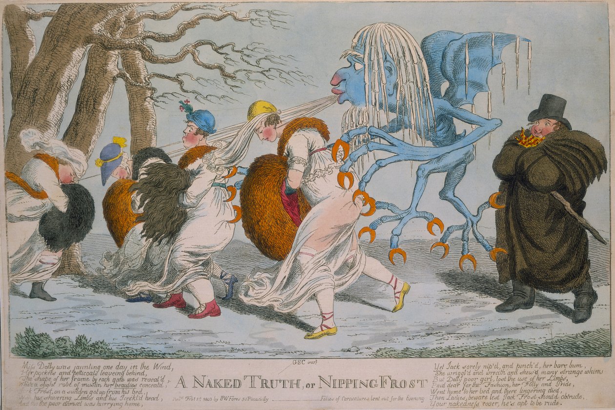Una verità nuda, o gelo pungente, 1803 da Unbekannt