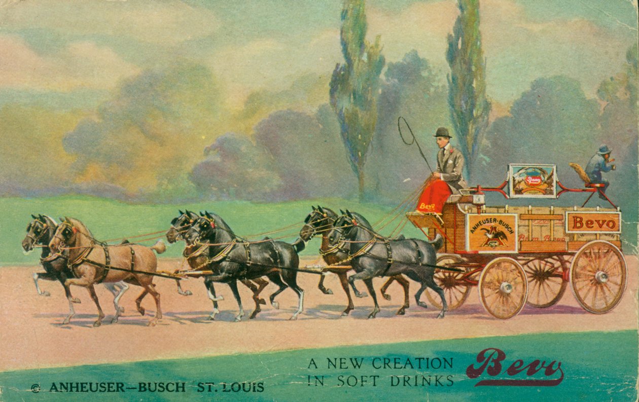 Una nuova creazione in bevande analcoliche. Bevo. Anheuser Busch, St. Louis da Unbekannt