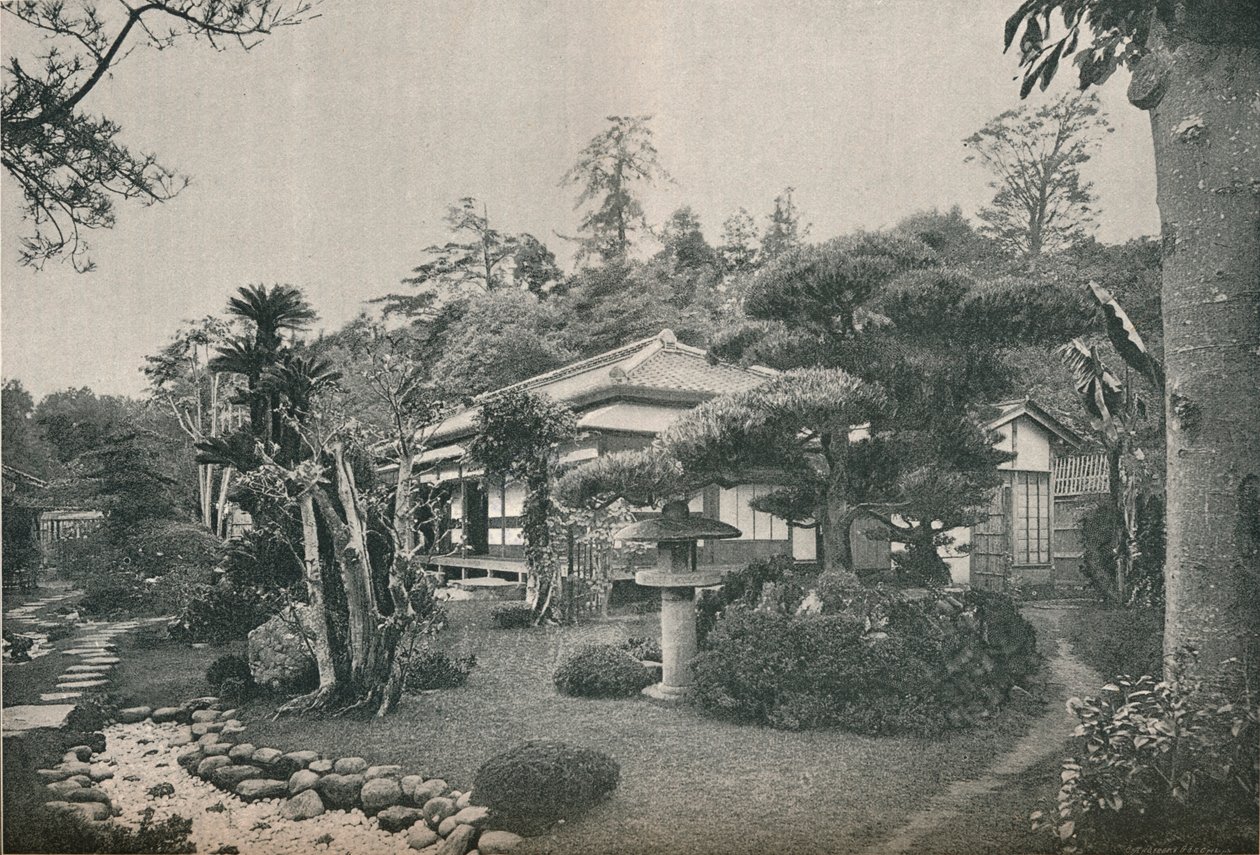 Un giardino privato a Yokohama da Unbekannt