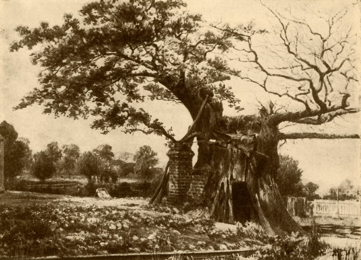 Una stazione ferroviaria molto antica, 1930 da Unbekannt