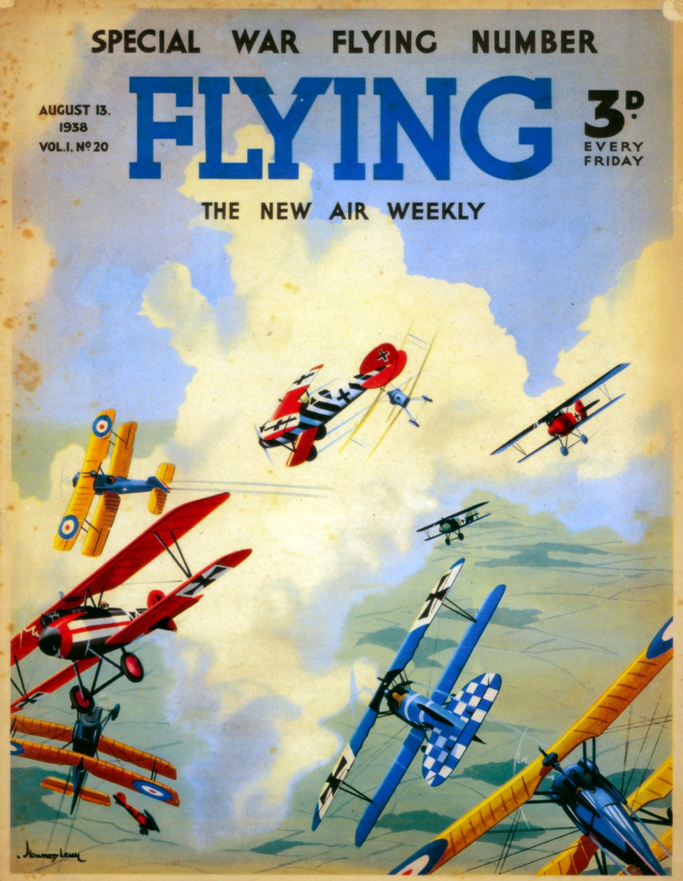 Combattimento aereo della Prima Guerra Mondiale 1914-1918, 1938 da Unbekannt