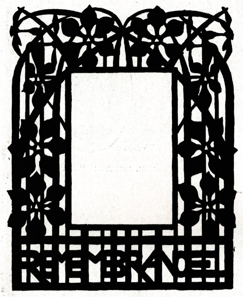 Progetto per una cornice intitolata Margery Daw, 1898 da Unbekannt