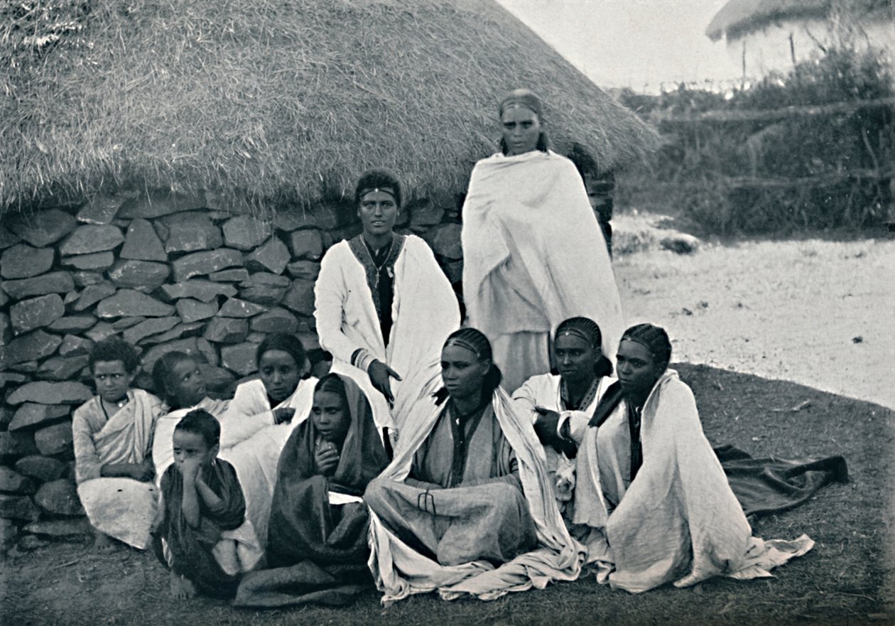 Un gruppo di Abissini, 1912 da Unbekannt
