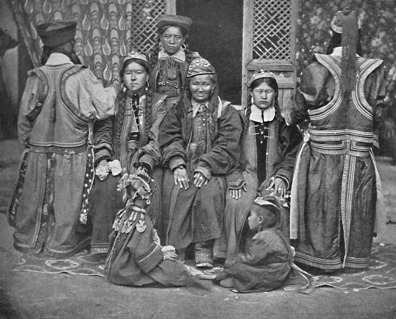 Un gruppo di Mongoli | Unbekannt | Stampa d'arte