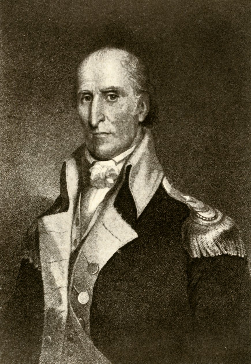 Ritratto del generale Andrew Pickens, c1790, 1937 da Unbekannt