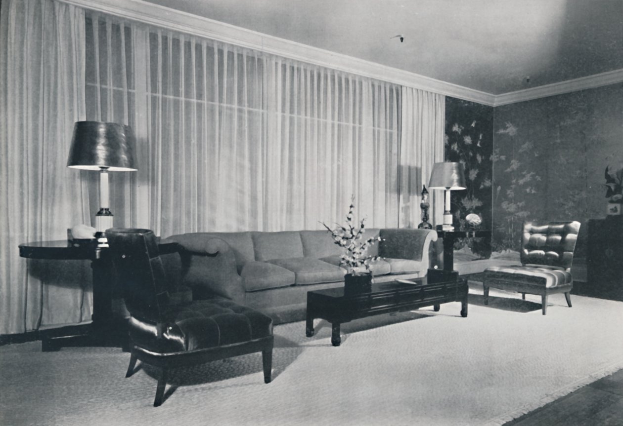 Una stanza arredata da Lord & Taylor di New York, 1942 da Unbekannt