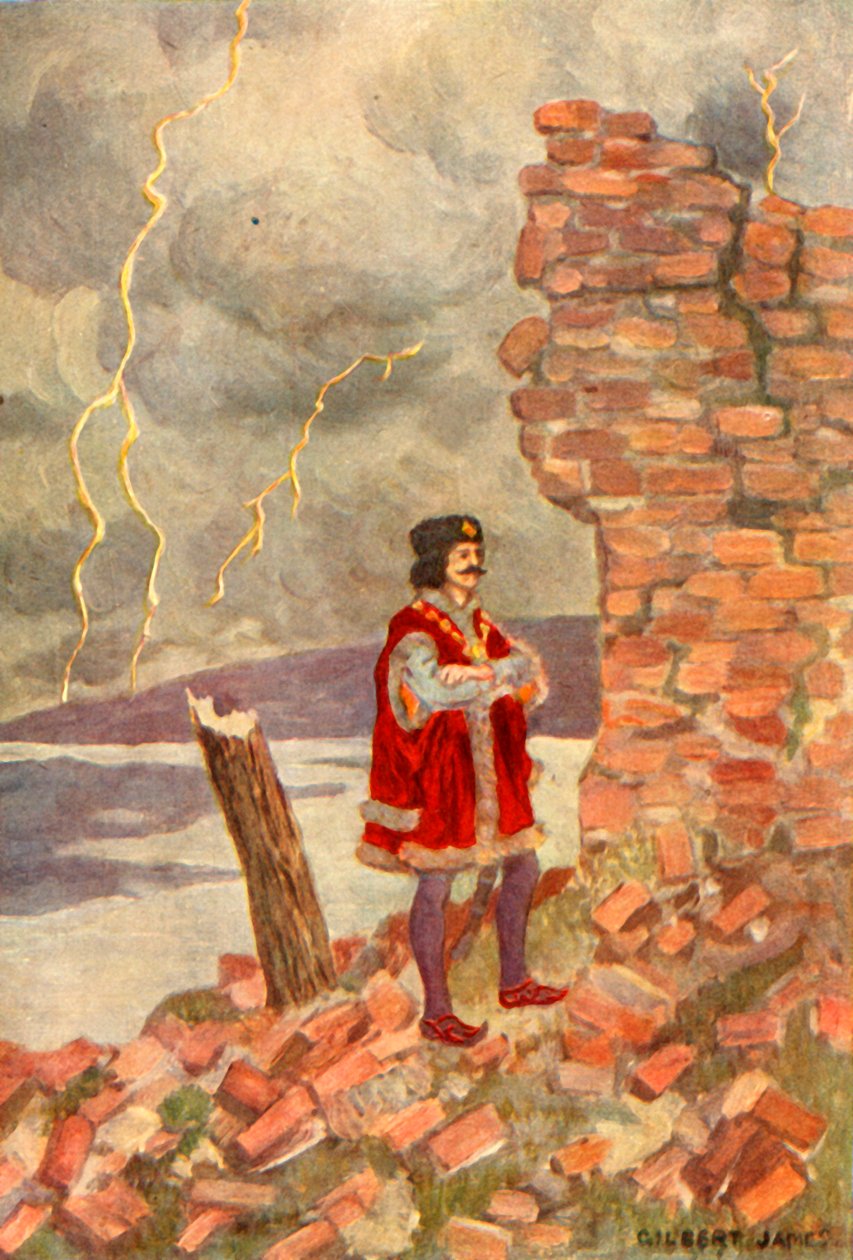 Una torre aveva colpito Massimo senza fargli danno serio, 1917 da Unbekannt