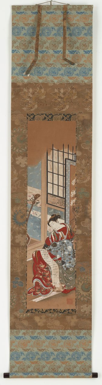 Una yujo che legge, 1615-1868 da Unbekannt