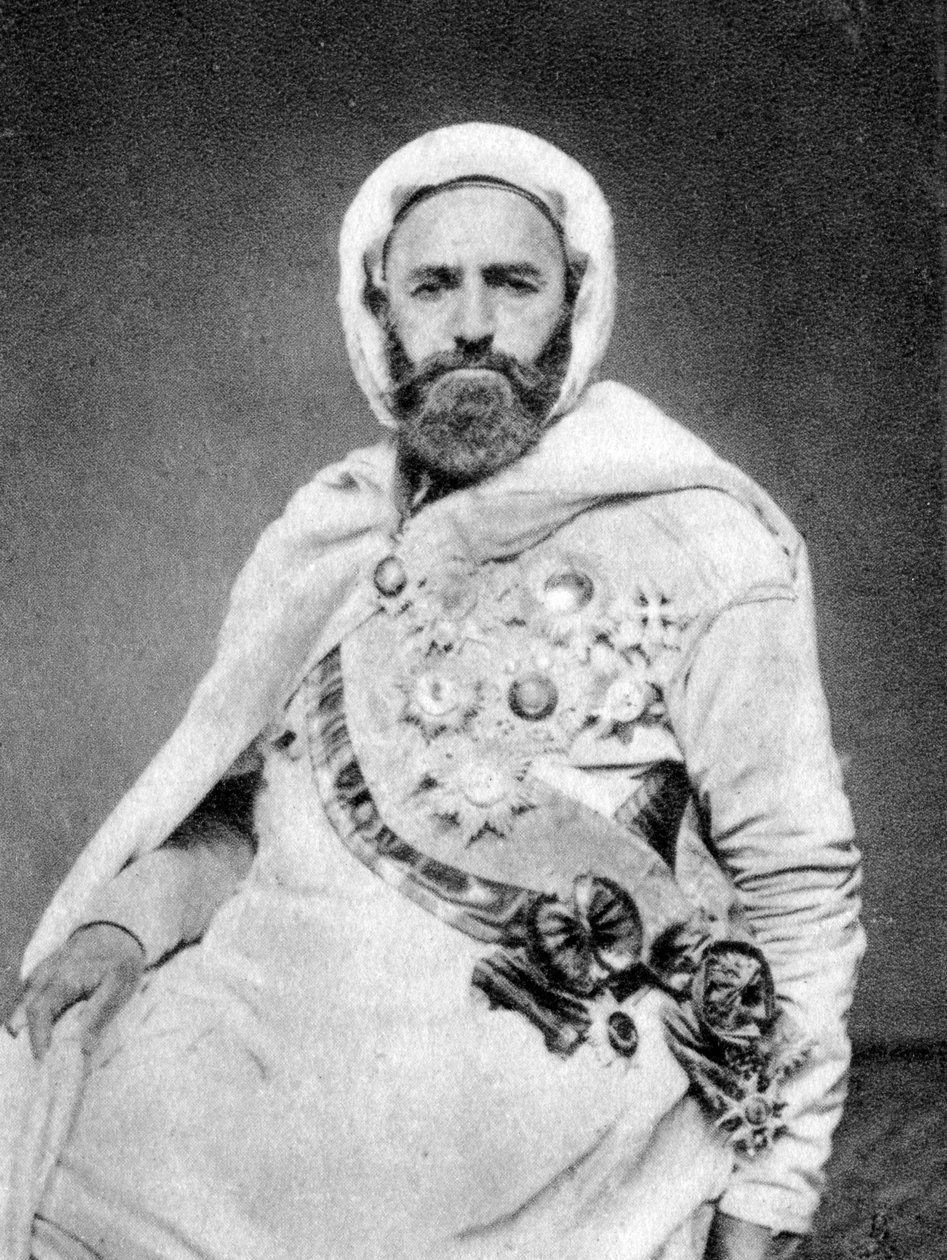 Abd al-Qadir, Sufi algerino e leader politico e militare, 1875 da Unbekannt
