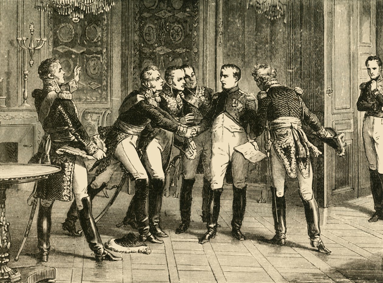 Abdicazione di Napoleone Bonaparte, 1815, 1890 da Unbekannt