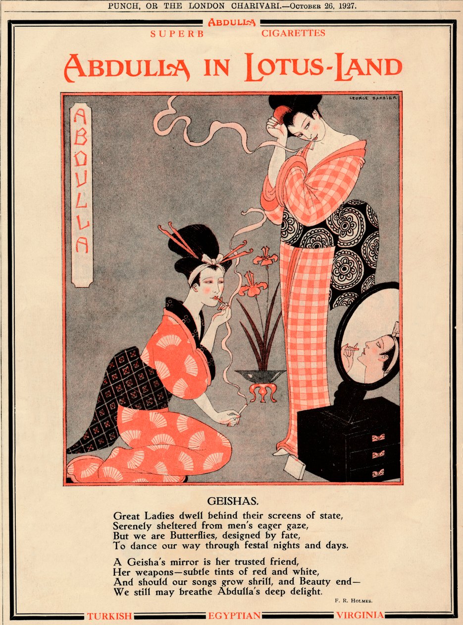 Abdulla nella Terra dei Loti - Geishe, 1927 da Unbekannt