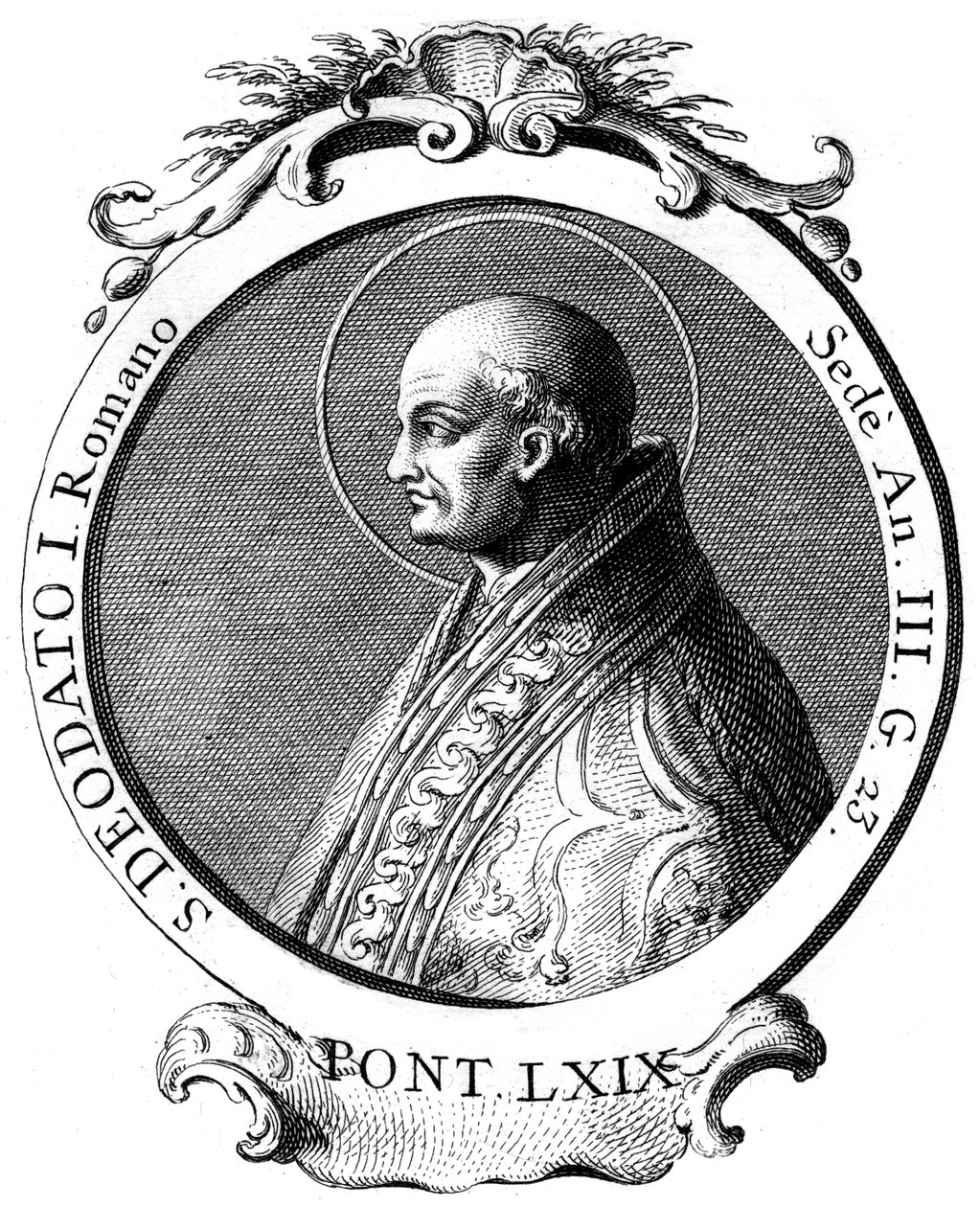 Adeodato I, Papa della Chiesa Cattolica da Unbekannt