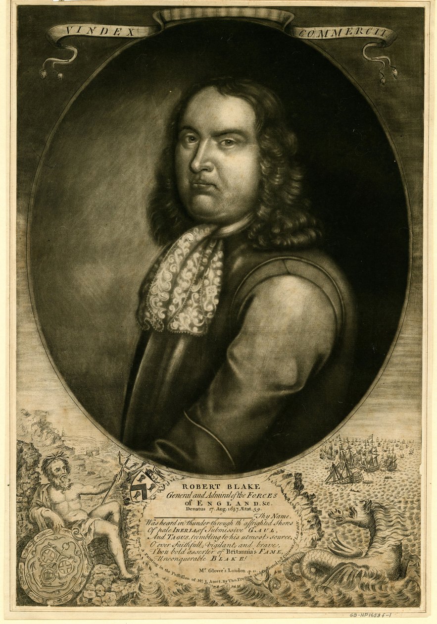 Ammiraglio Robert Blake 1599-1657, 1657 da Unbekannt