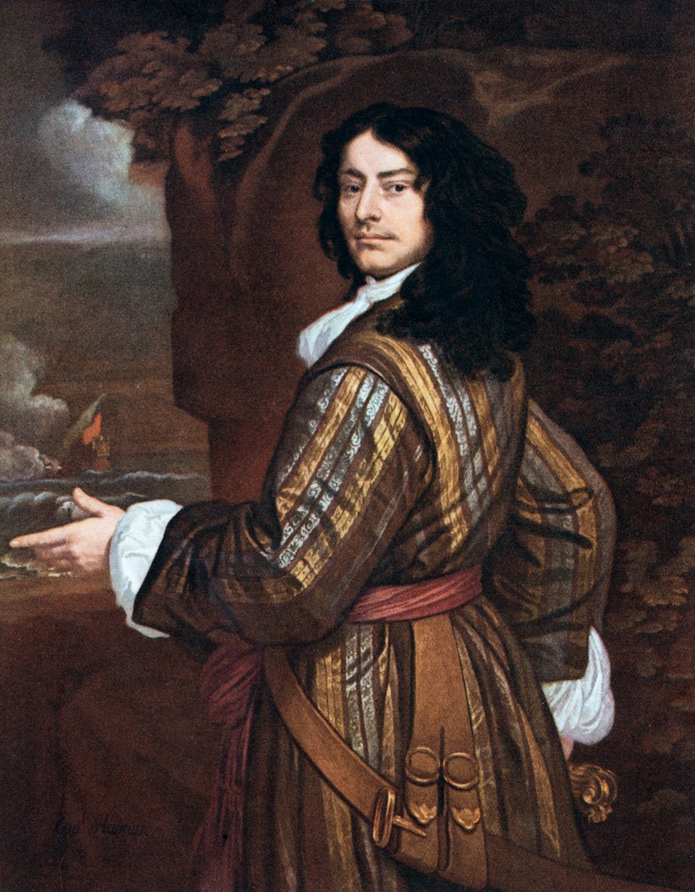 Ammiraglio Sir John Harman, ufficiale navale inglese da Unbekannt