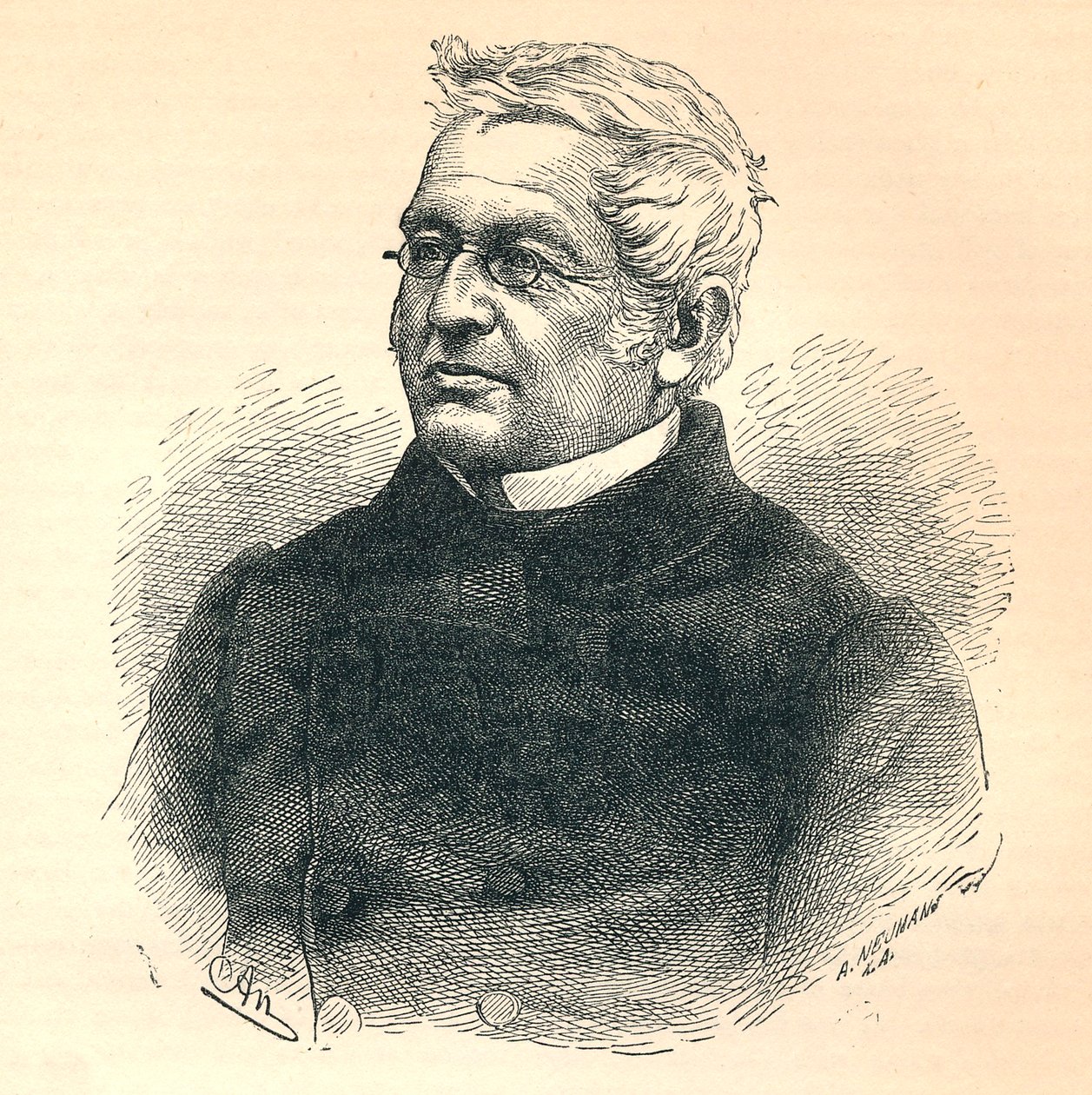 Adolphe Thiers, 1797-1877, politico e storico francese, 1893 da Unbekannt