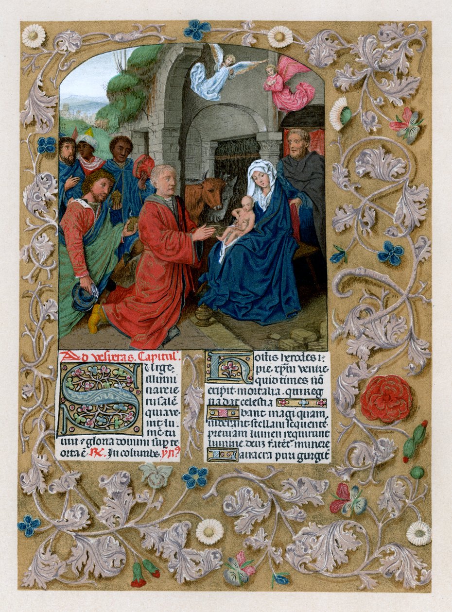 Adorazione dei Magi, c1490-1497 da Unbekannt