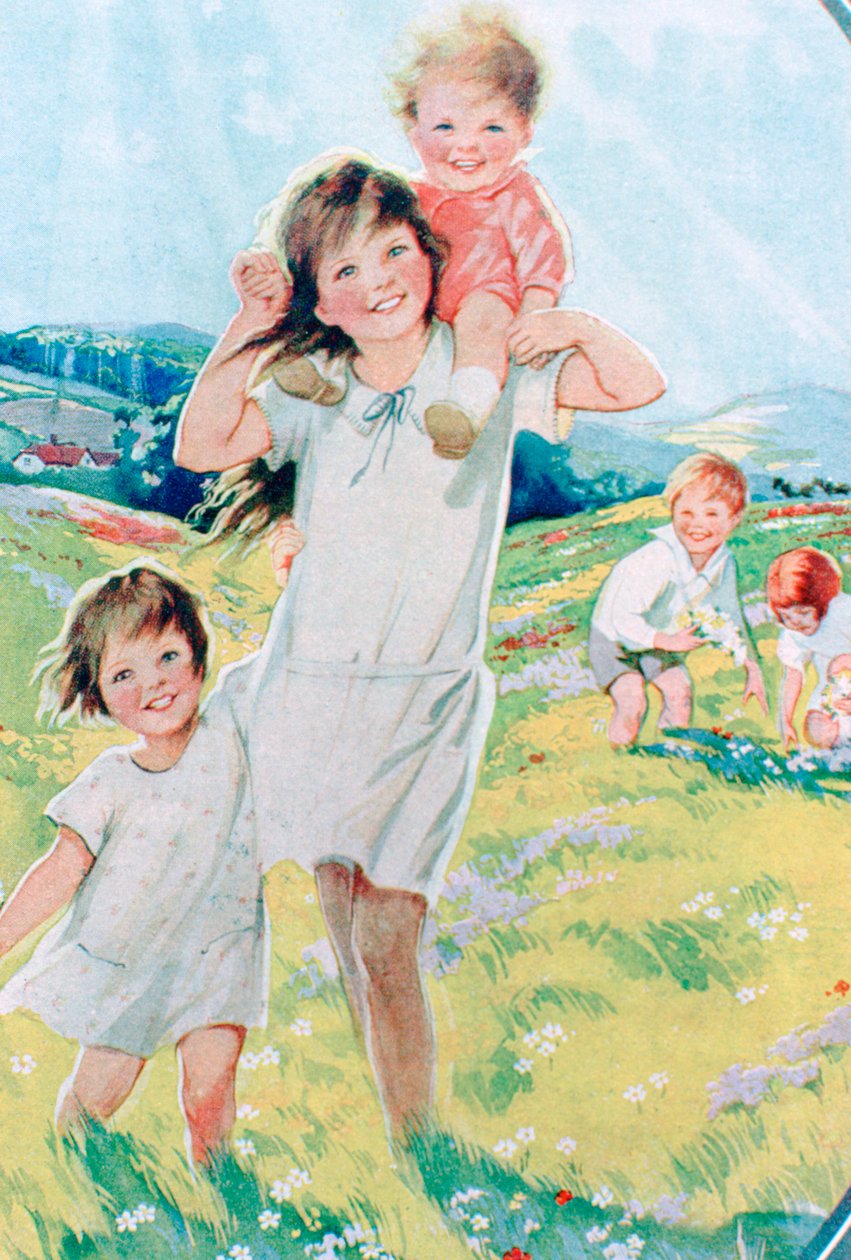 Pubblicità per il sapone al catrame di carbone di Wright, dettaglio, 1920 da Unbekannt