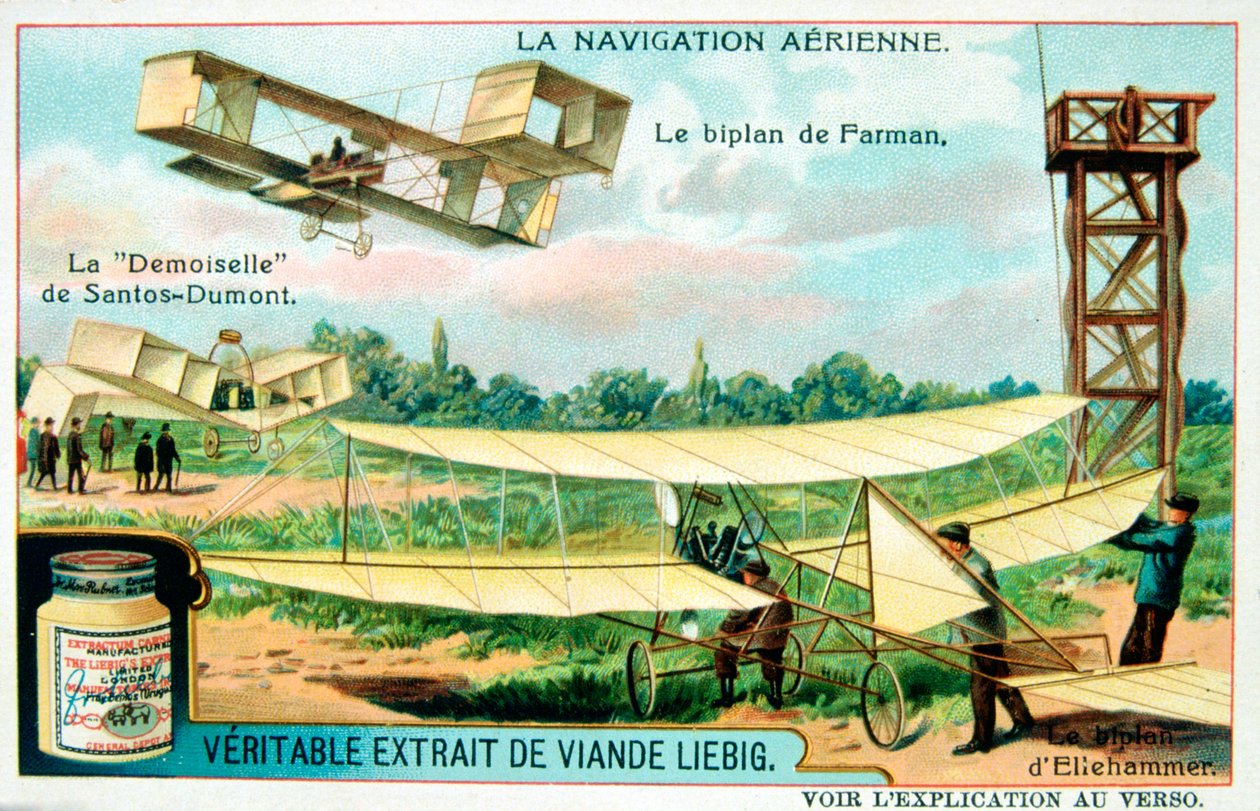 Navigazione aerea, c. 1910 da Unbekannt