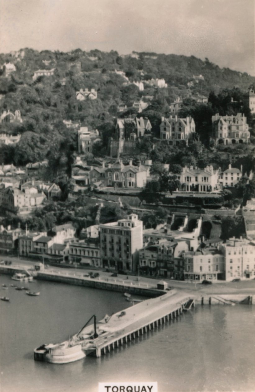 Veduta aerea di Torquay, 1939 da Unbekannt