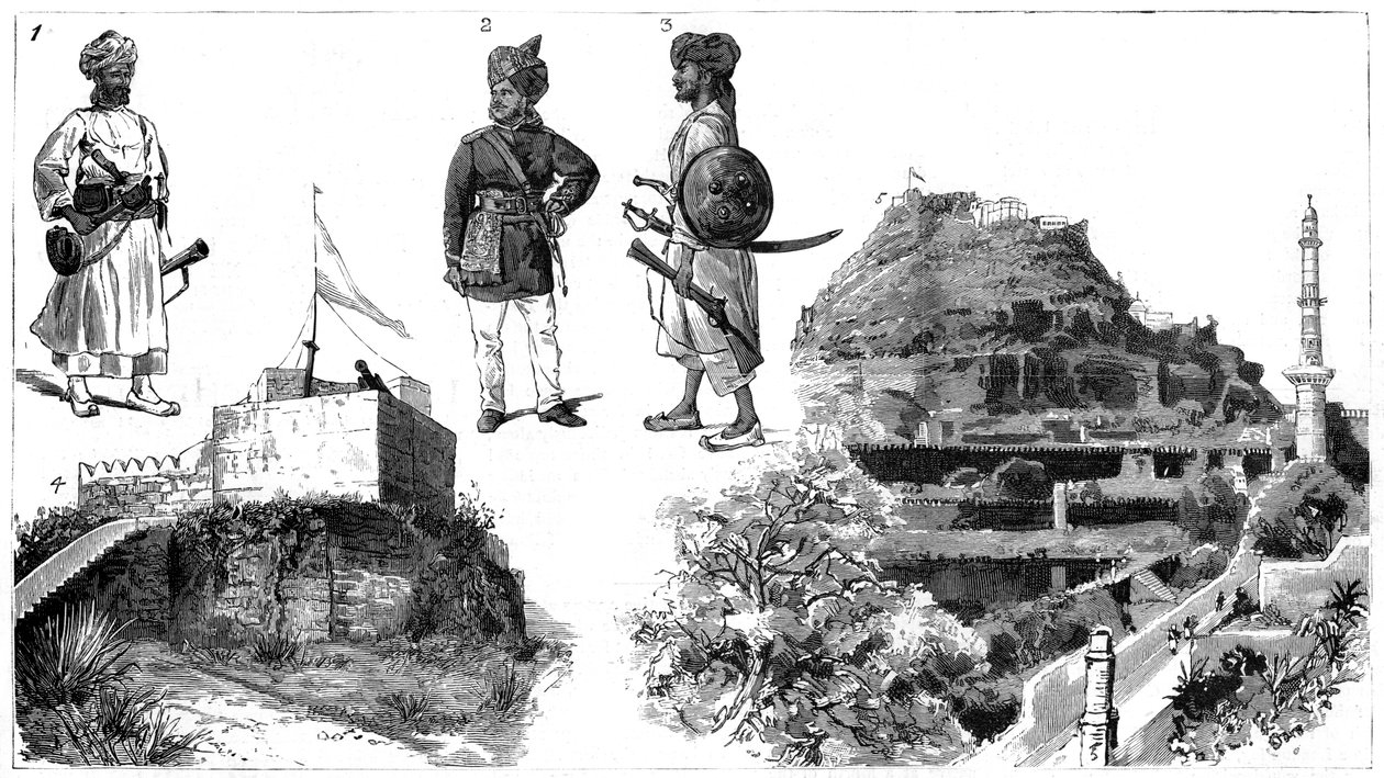 Afghani e immagini di Hyderabad, India centrale da Unbekannt