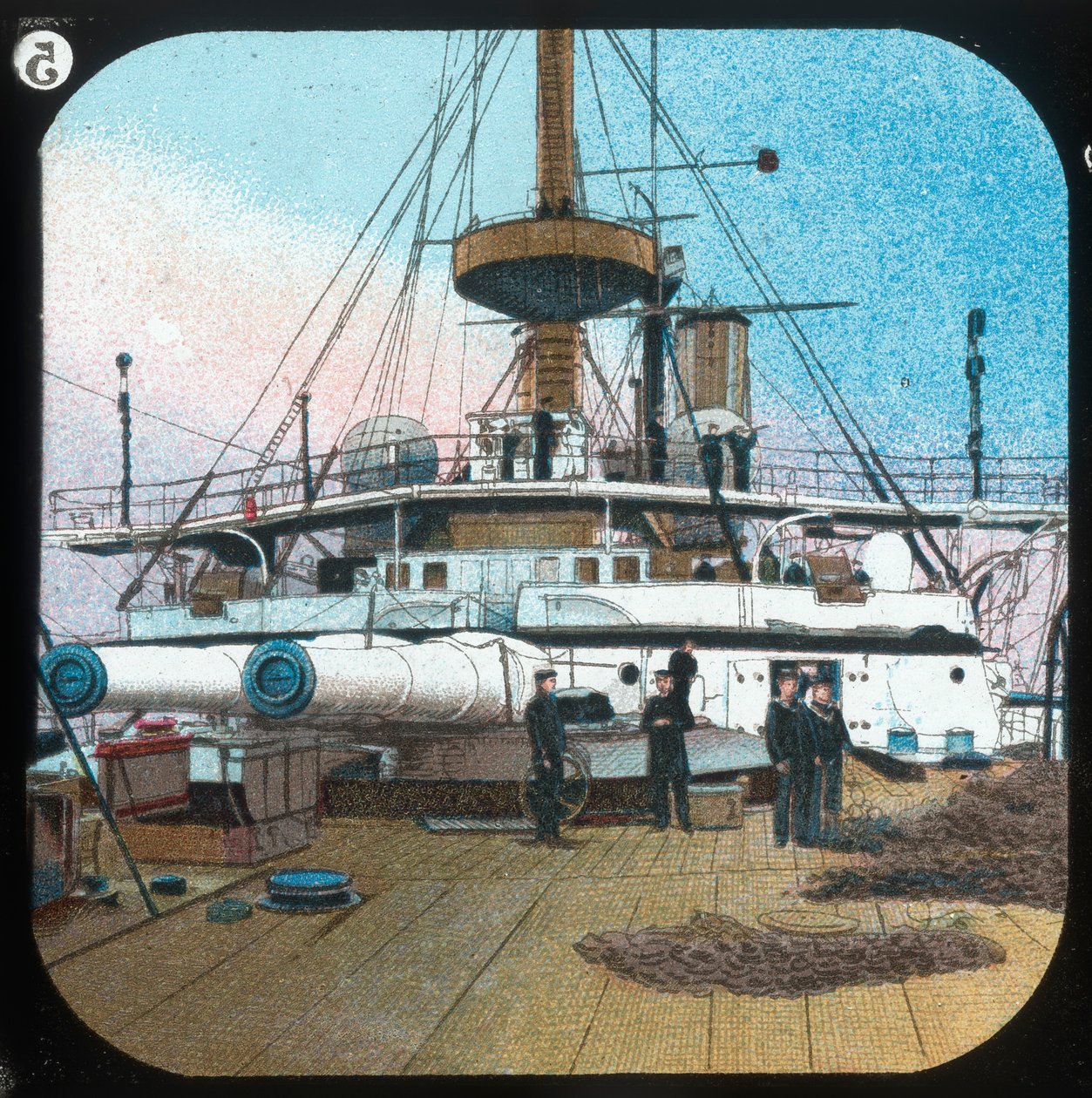 Dopo Barbette -- H.M.S. Revenger, c1900 da Unbekannt