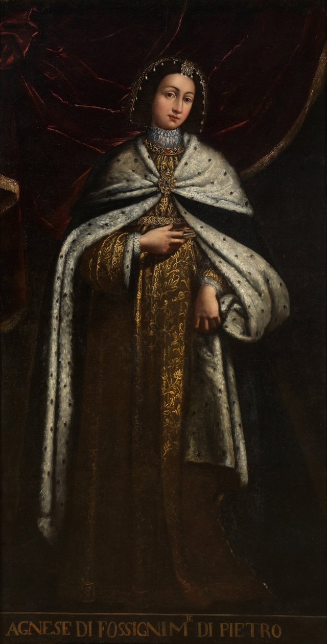 Agnese di Faucigny, moglie di Pietro II, Conte di Savoia da Unbekannt