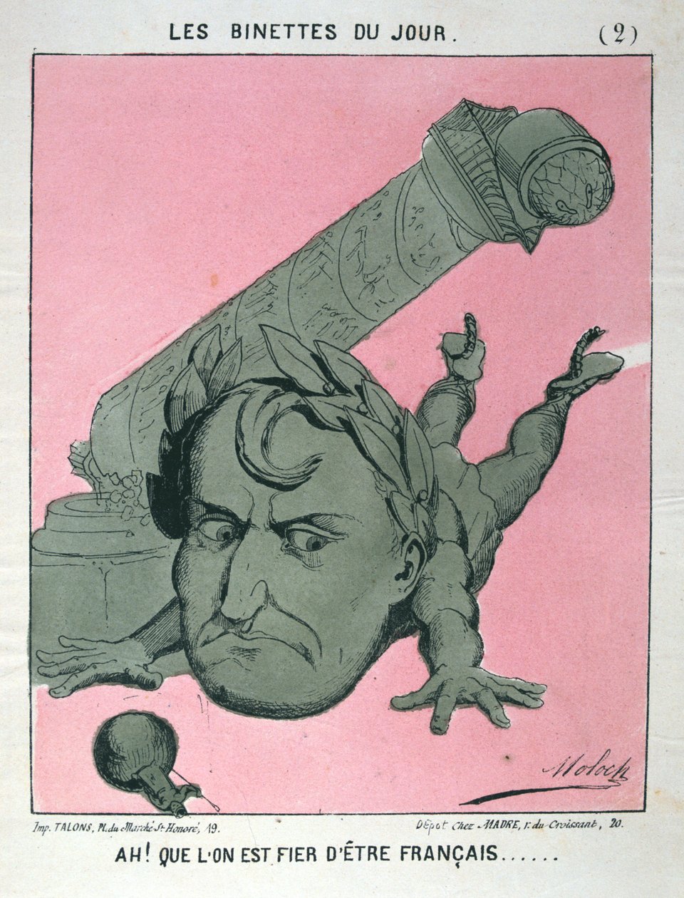 Ah! Che orgoglio essere francesi, 1871 da Unbekannt