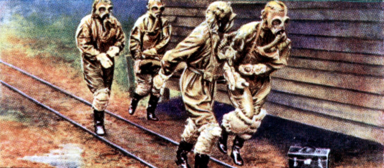 Precauzioni contro i raid aerei, carta da sigarette, britannica, 1938 da Unbekannt