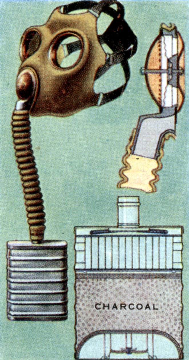 Precauzioni contro i raid aerei, carta da sigarette, britannica, 1938 da Unbekannt