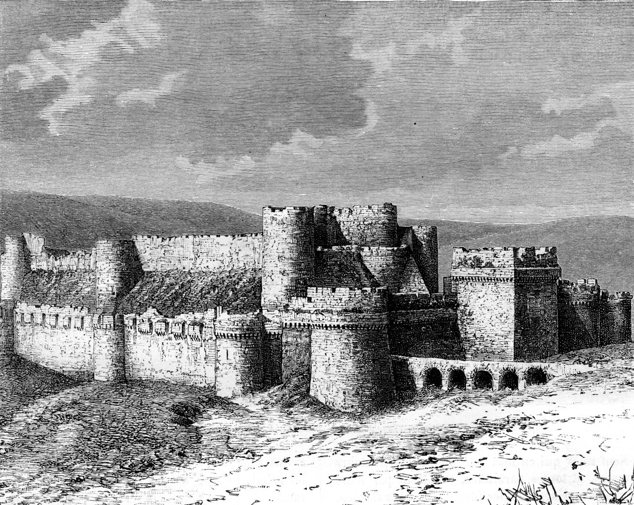 Castello di Al Karak, XIX secolo da Unbekannt