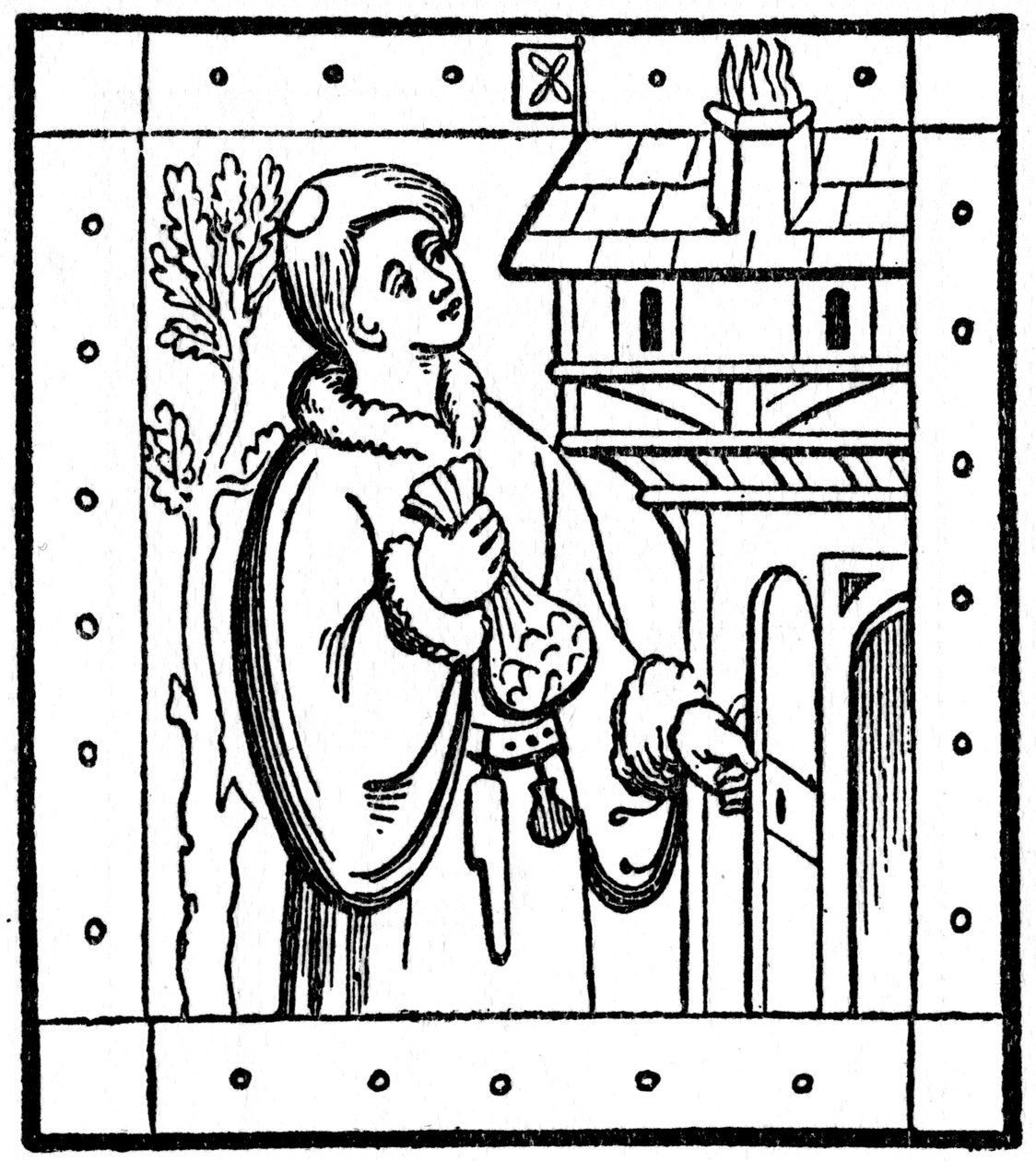 Alan Middleton, esattore delle rendite, XV secolo, 1910 da Unbekannt