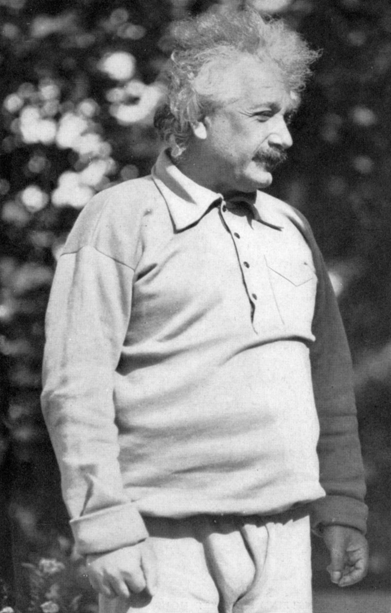 Albert Einstein 1879-1955, matematico e fisico teorico tedesco-svizzero, c1930s da Unbekannt
