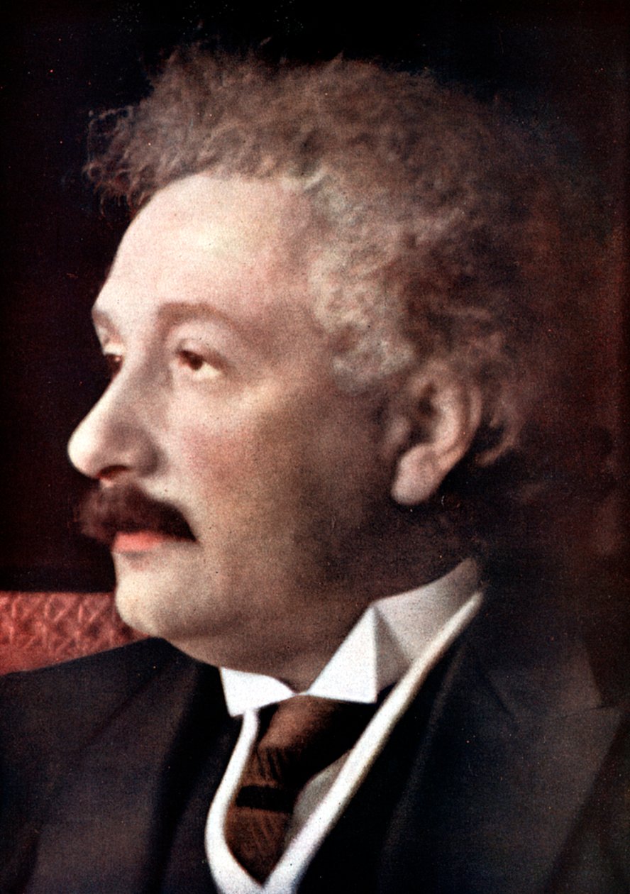 Albert Einstein, matematico e fisico tedesco-svizzero-americano, c1925 da Unbekannt