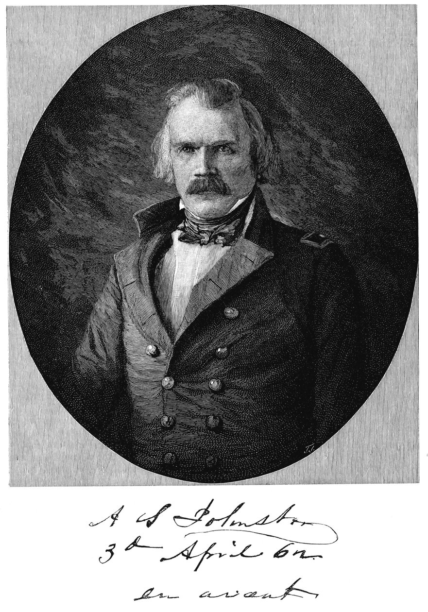 Albert Sidney Johnston, soldato americano da Unbekannt