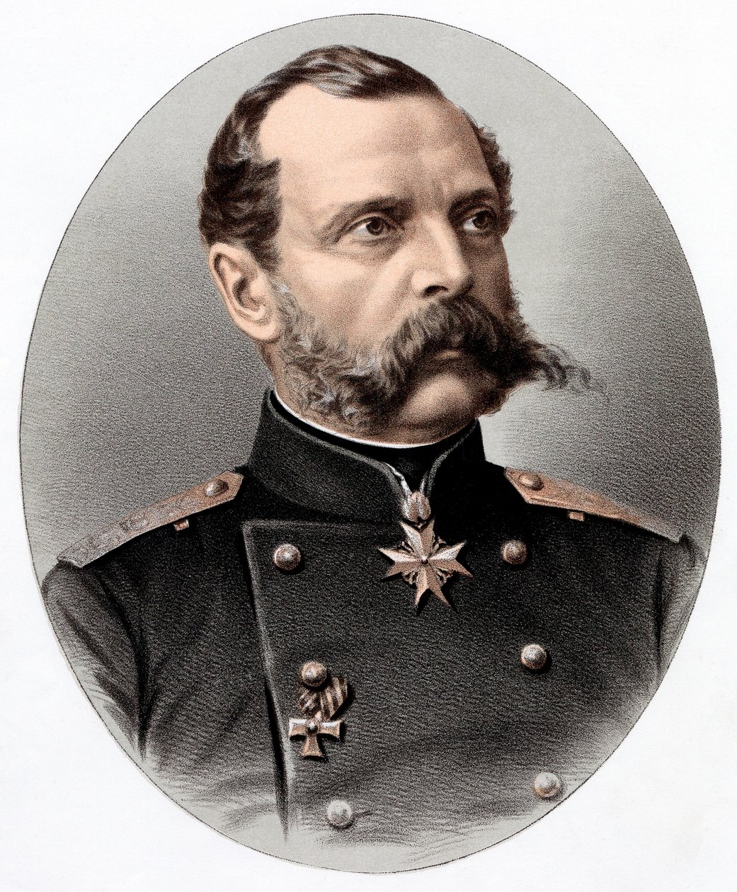 Alessandro II 1818-1881, Zar di Russia dal 1855, c1880 da Unbekannt