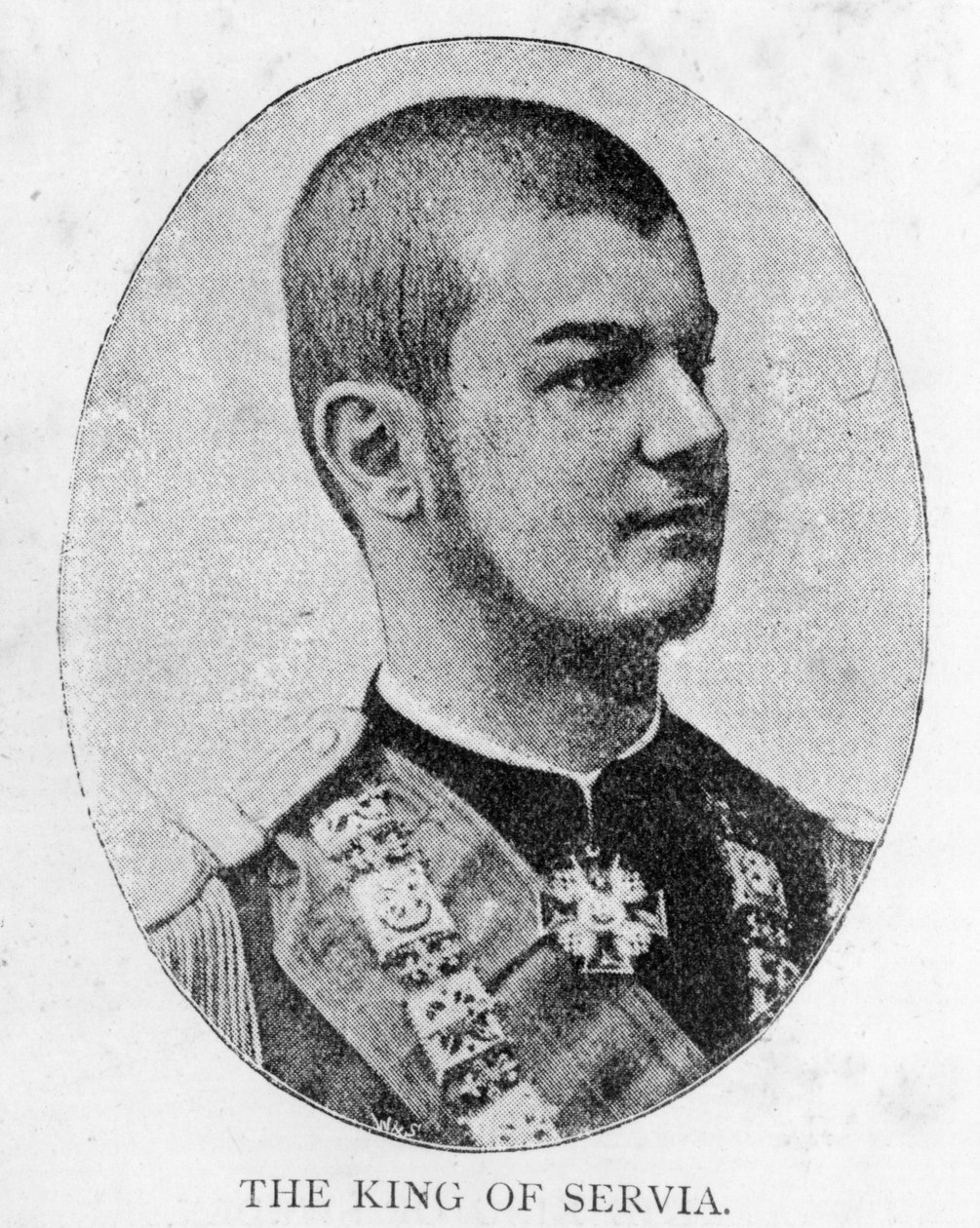 Alessandro I, Re di Serbia da Unbekannt