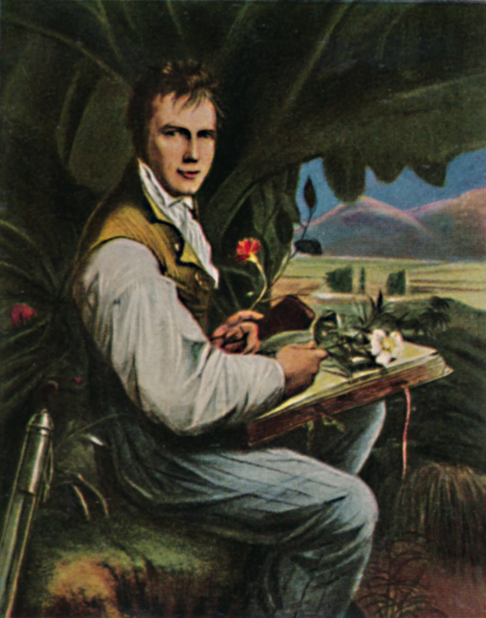 Alexander von Humboldt 1769-1859 - Dipinto di Weitsch, 1934 da Unbekannt