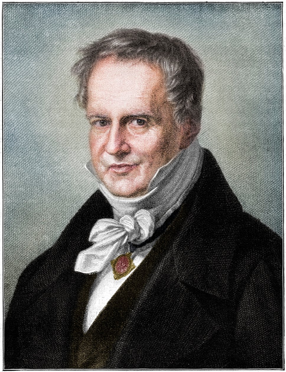 Alexander von Humboldt, naturalista ed esploratore prussiano, 1900 da Unbekannt