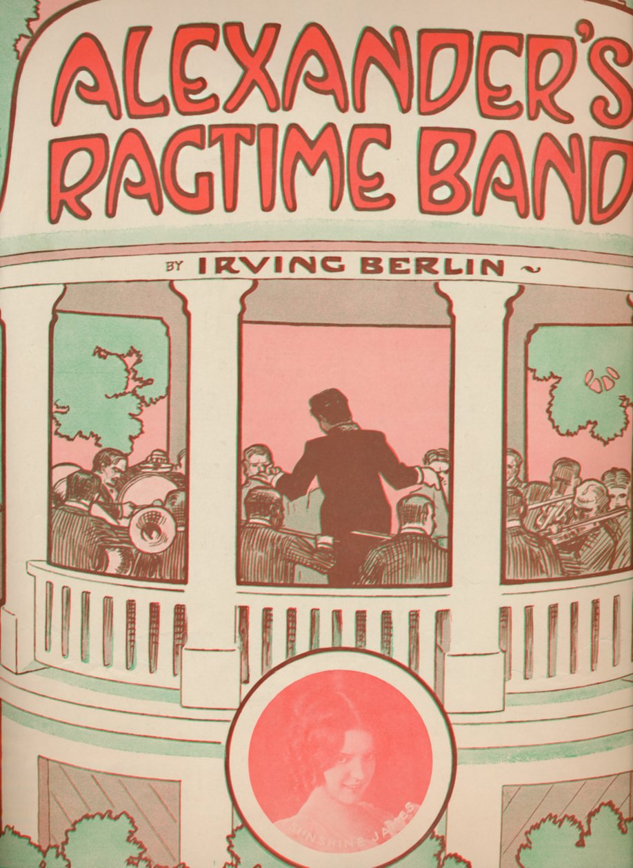 La banda di ragtime di Alexander da Unbekannt