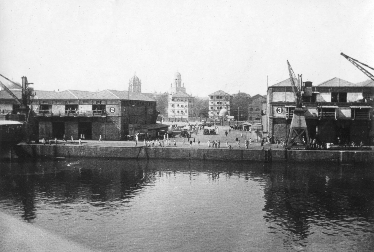 Molo Alexandra, Bombay, India, 1917 da Unbekannt