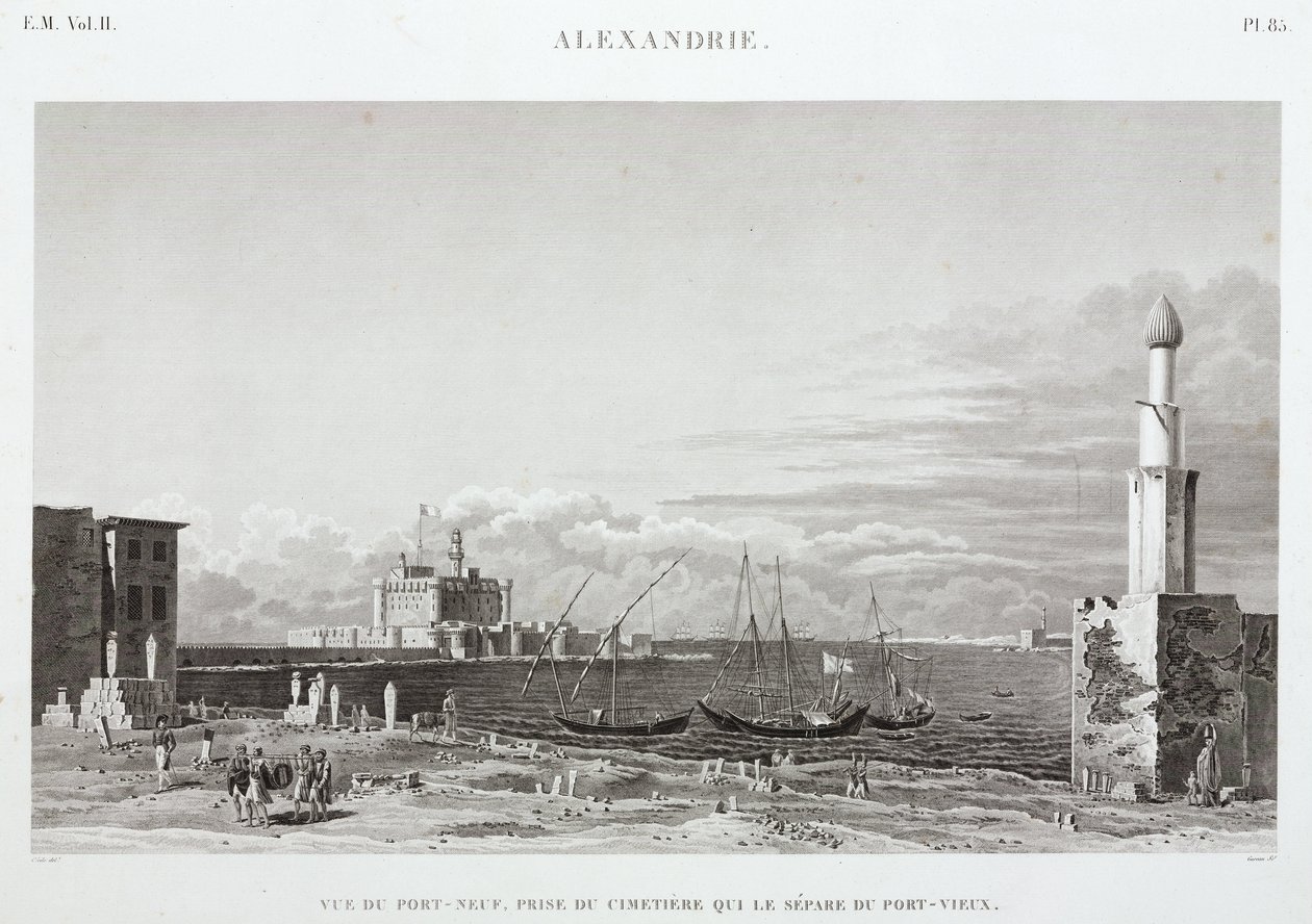 Alessandria, Egitto, c. 1798 da Unbekannt