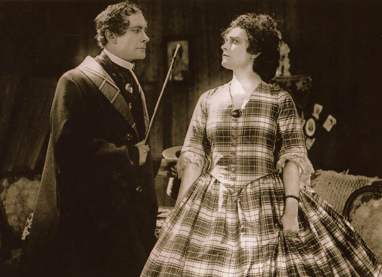 Alfred Abel e Paola Negri in 