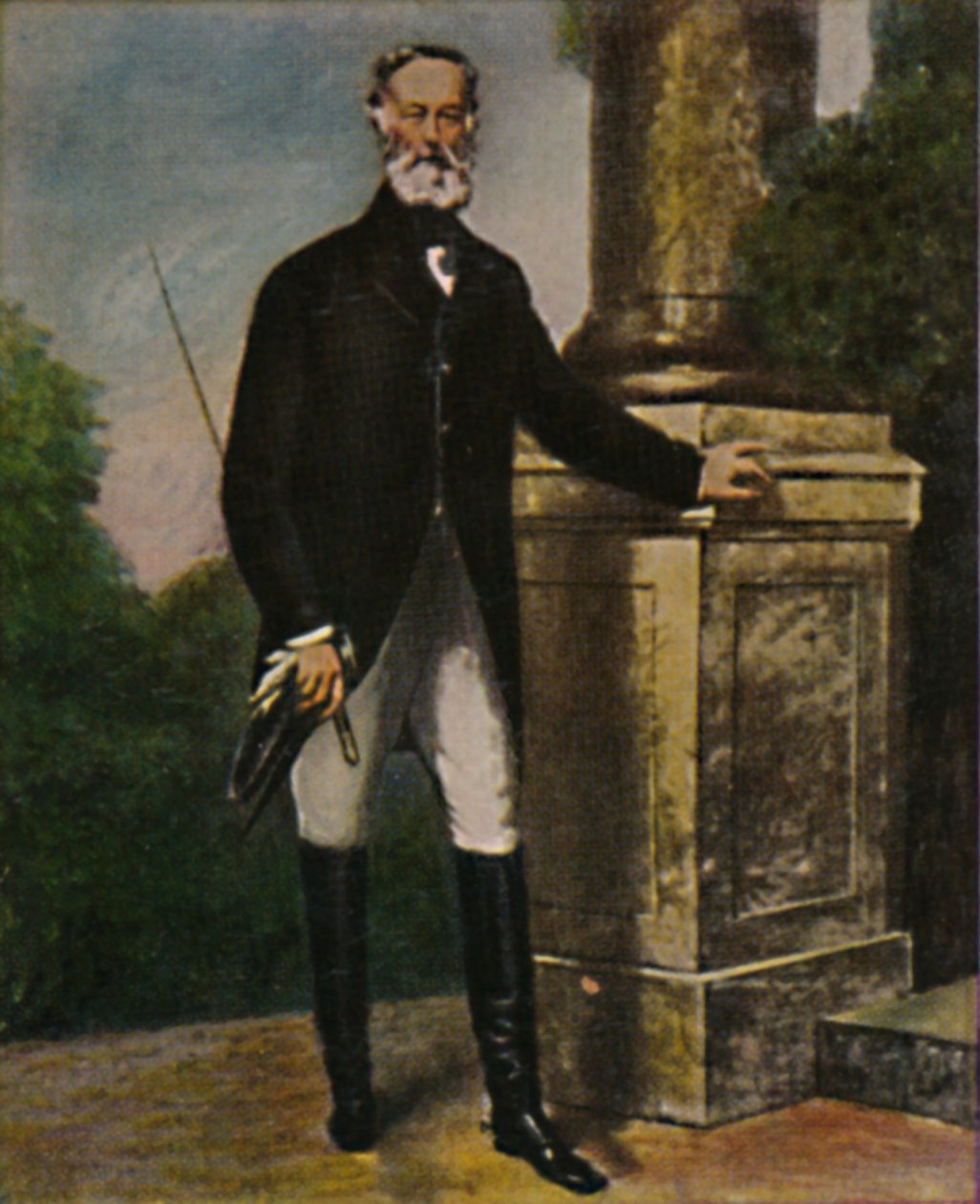 Alfred Krupp 1812-1887 - Gemälde von Grün, 1934 da Unbekannt