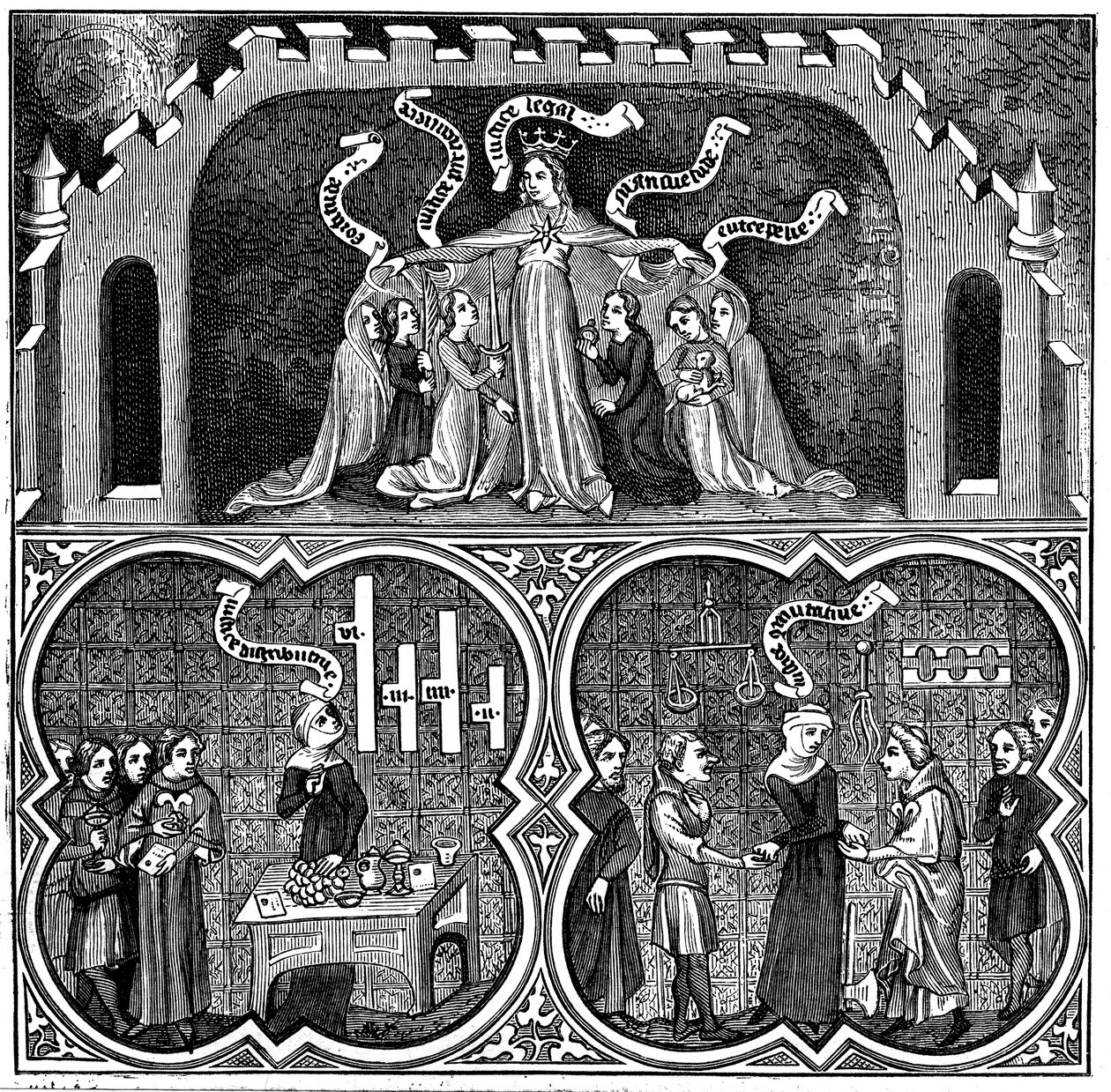Allegoria della giustizia, dall