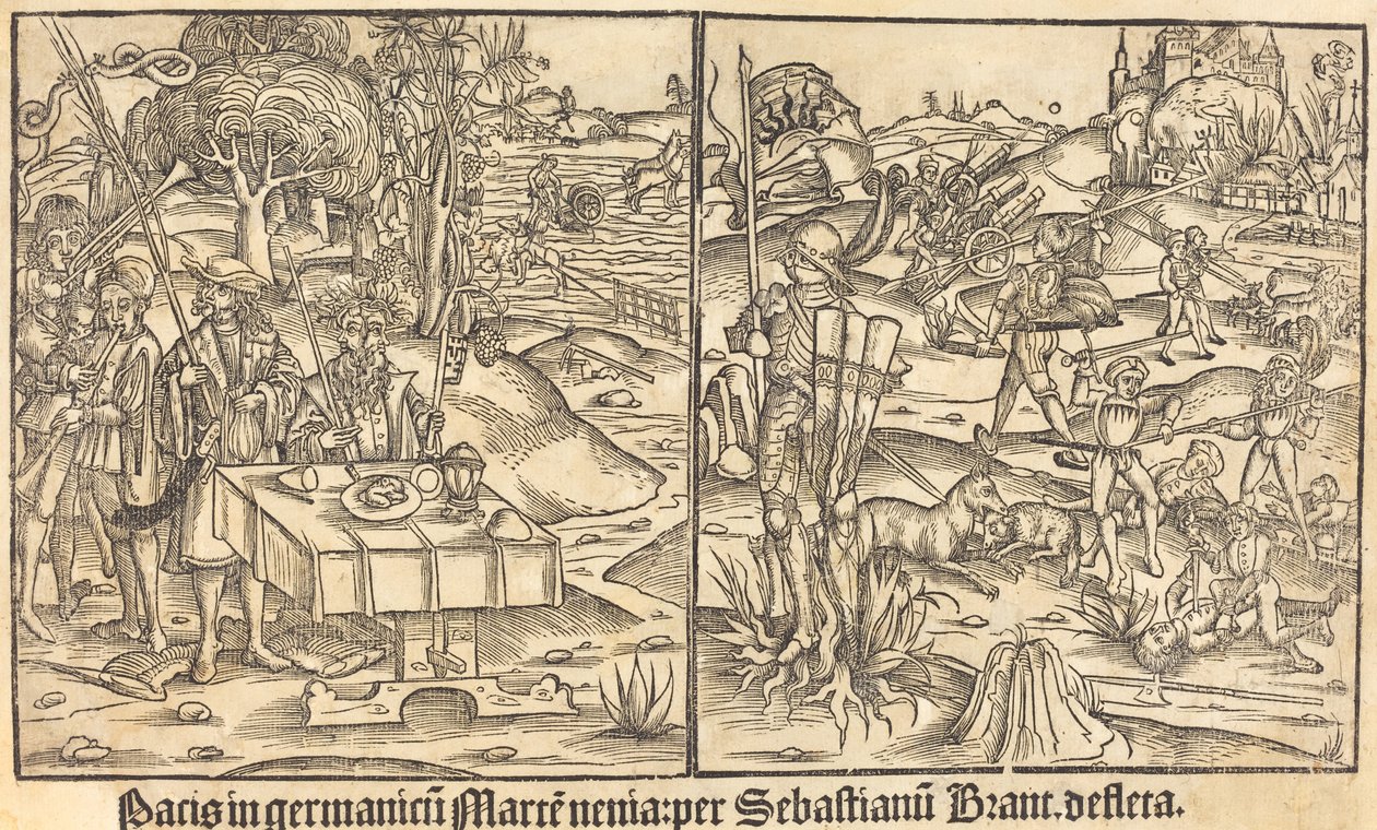 Allegoria della Guerra e della Pace da Unbekannt