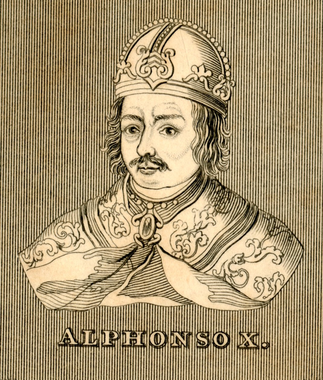 Alfonso X, 1221-1284, 1830 da Unbekannt