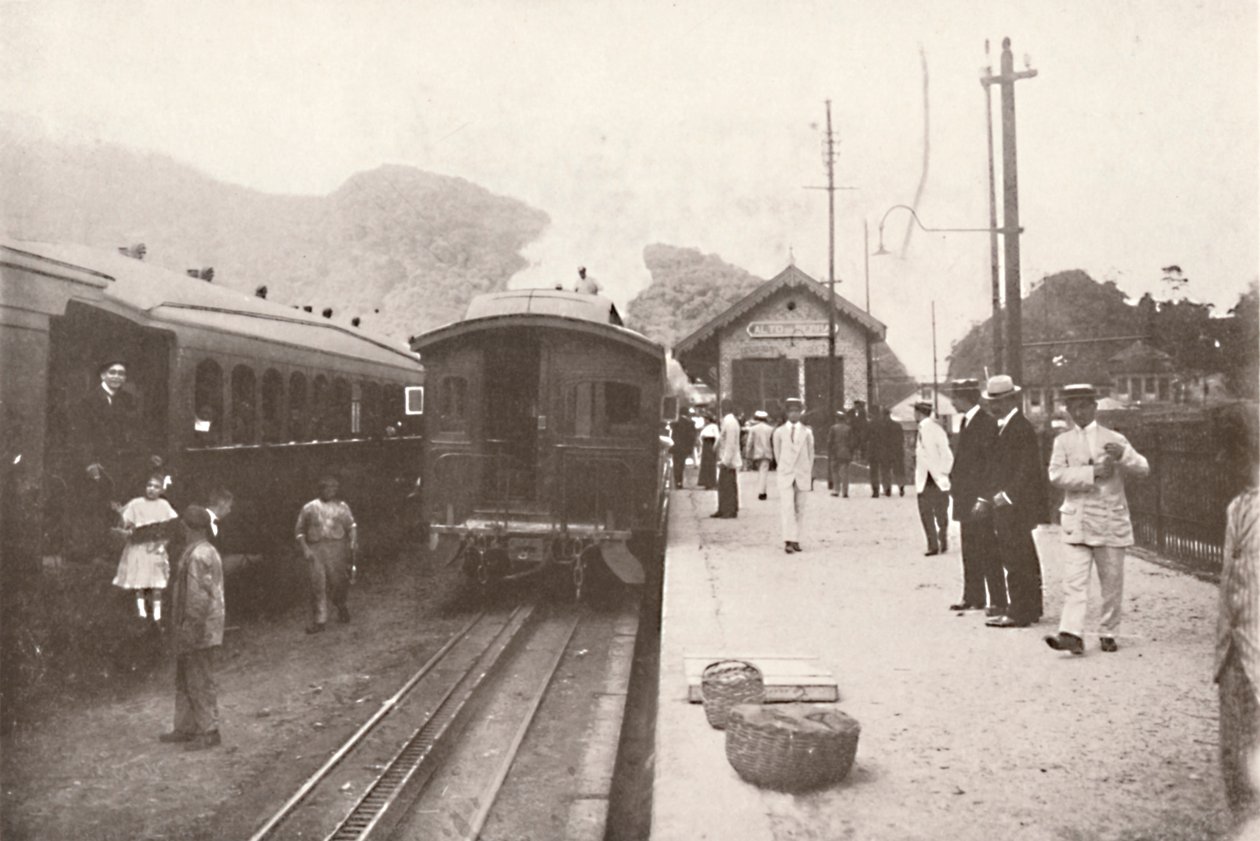 Alto da Serra: Ferrovia Petropolis - Leopoldina, 1914 da Unbekannt