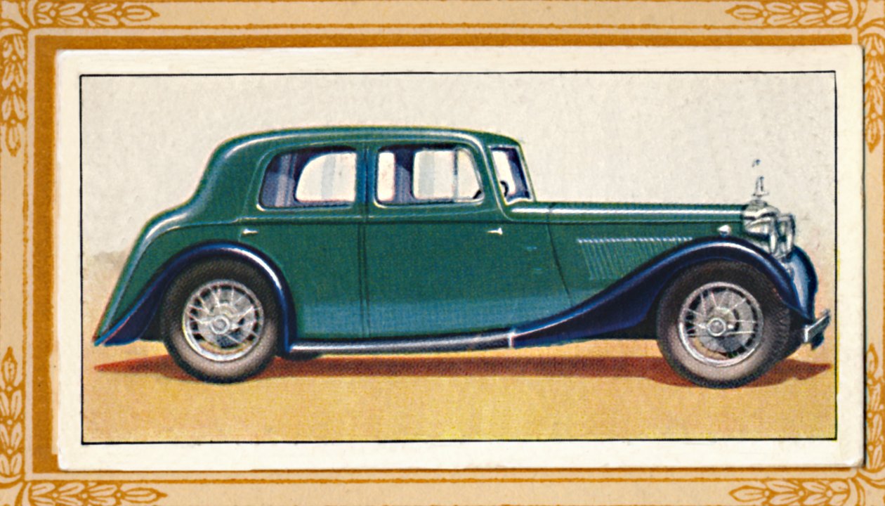 Alvis Silver Eagle Saloon, c1936 da Unbekannt